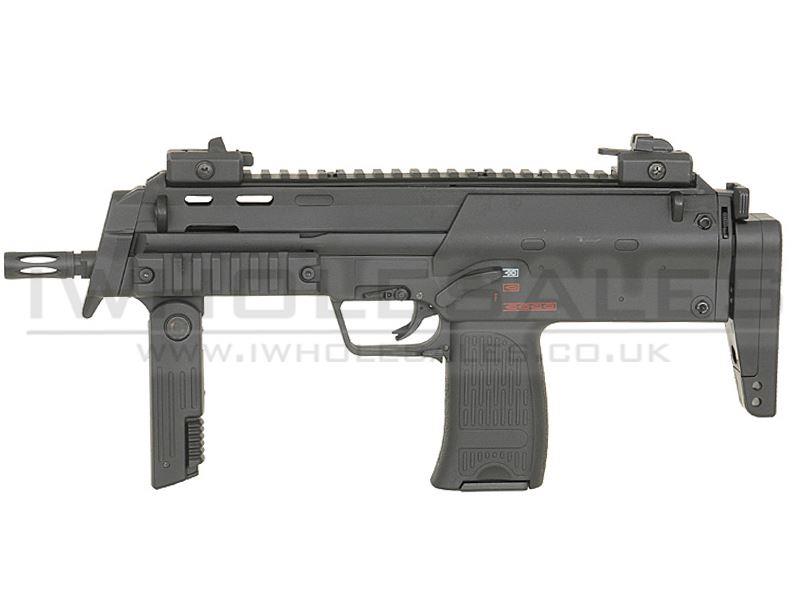 Well R4 AEG Sub-Machine with Silencer (Full Metal - Long Mag. - R4-BLACK)