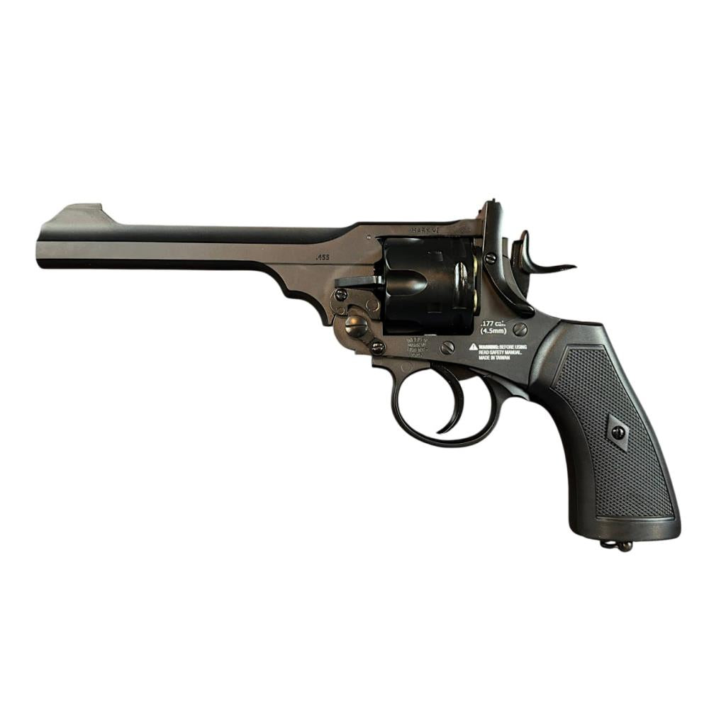 Borner W&S Co2 Revolver (4.5mm/.177 - BB - Black)