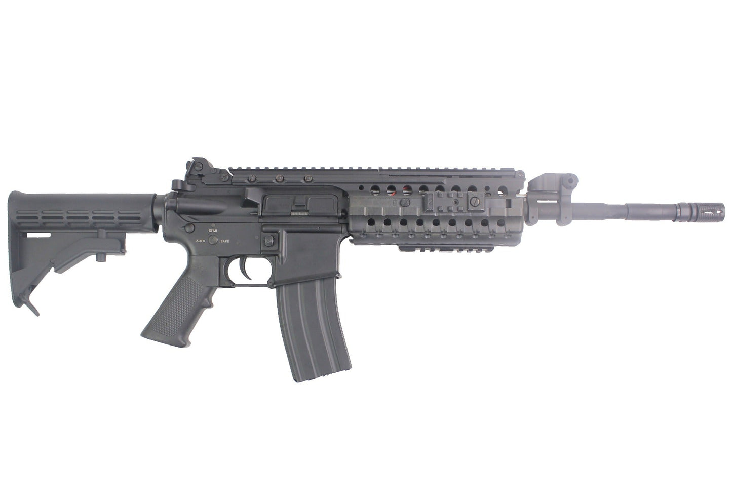 Double Bell M4 RIS (Full Metal Body and Gearbox  - Black - 33)