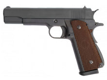 WE 1911 'Hi-Capa Mag.' Gas Blowback Pistol (Brown Grip - Black)