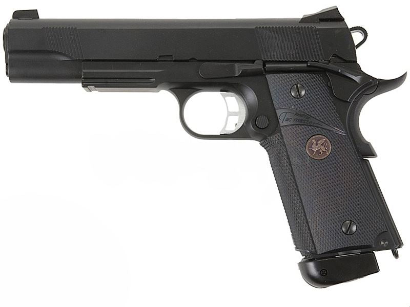 KJWorks 1911 Custom Gas Blowback Pistol (Black - KJW-KP07)