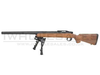 Cyma CM701C Faux Wood Sniper Rifle with Bipod (M700) (CYMA-CM701C)