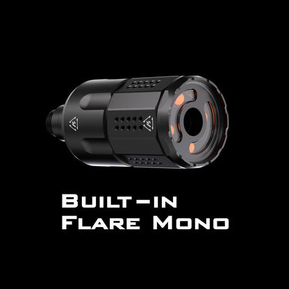 EMG x Strike Industries Linear Compensator with Built-In E-Shooter Flare Mono Tracer Unit - V704