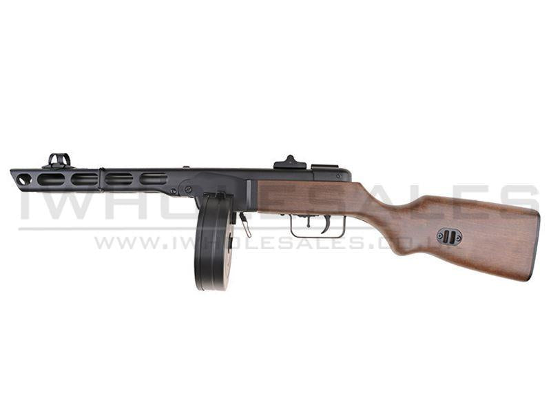 Snow Wolf PPSH AEG (SW-09 - Dual Magazine - Faux Wood)