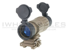 UFC EOTech Style 4X FXD Magnifier with Adjustable QD Mount (Tan) (UFC-JA-5338-TAN)