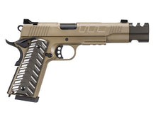 KJWorks 1911 / M45 Compensator Co2 Blowback Pistol (Tan - KP-16)
