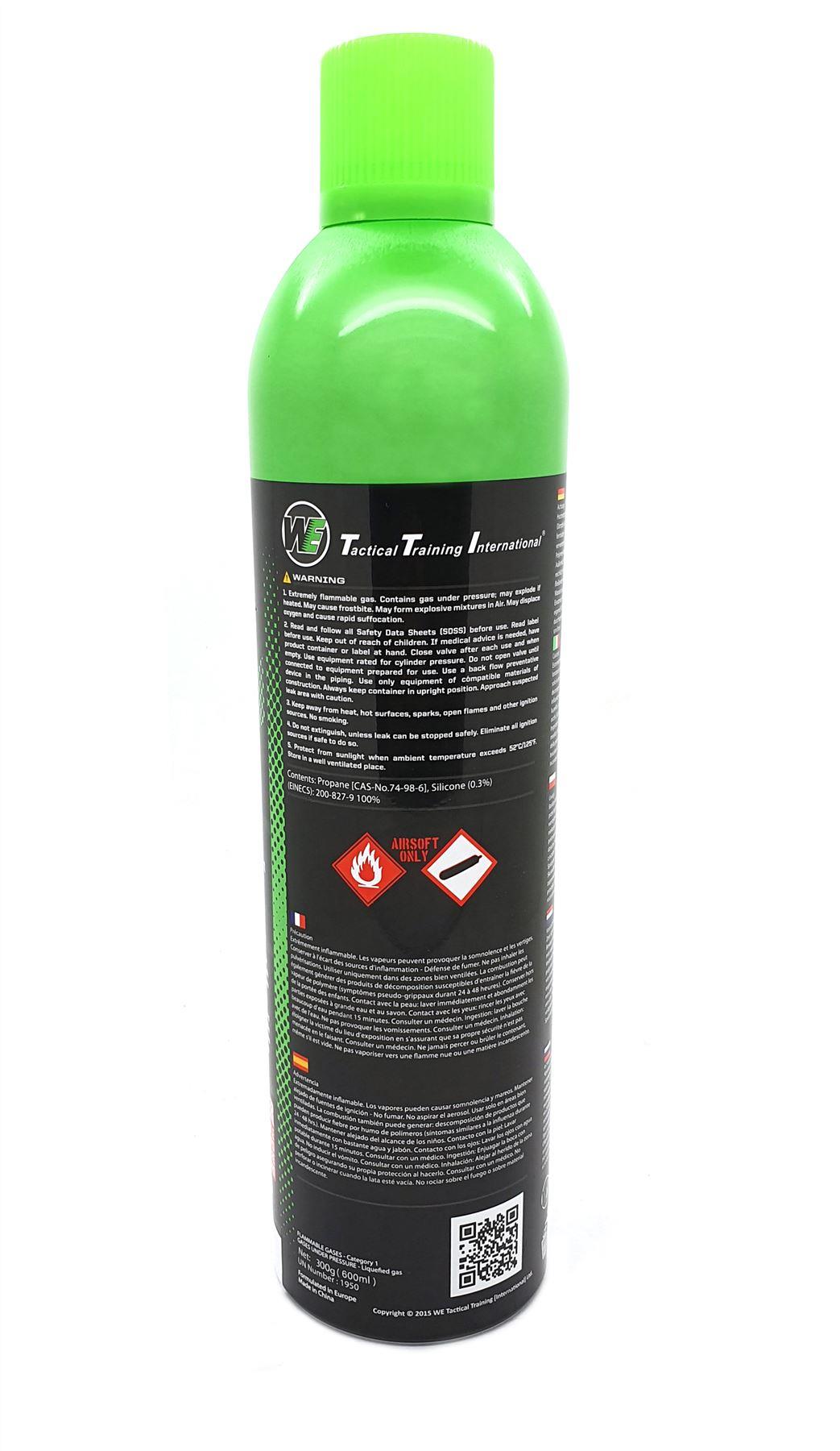 WE 2.0 Green Gas Bottle