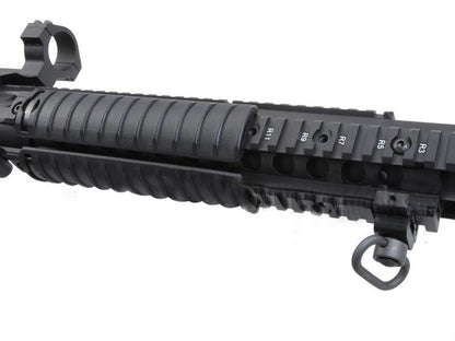 Ares - SR-004E SR25 Carbine (Locked to semi EFCC) DMR AEG (with Scope Mounts) (ARES-SR-004E)(Black)(400fps)