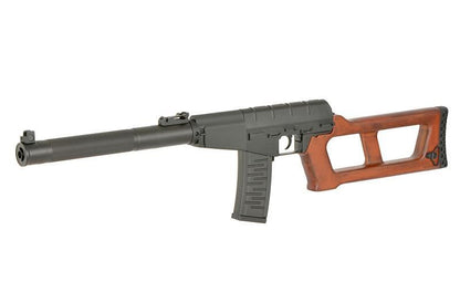 S&T VSS Vintorez Full-Metal & Real Wood AEG Sniper Rifle - Built-In Tracer & Flash Unit (STAEG21RW)