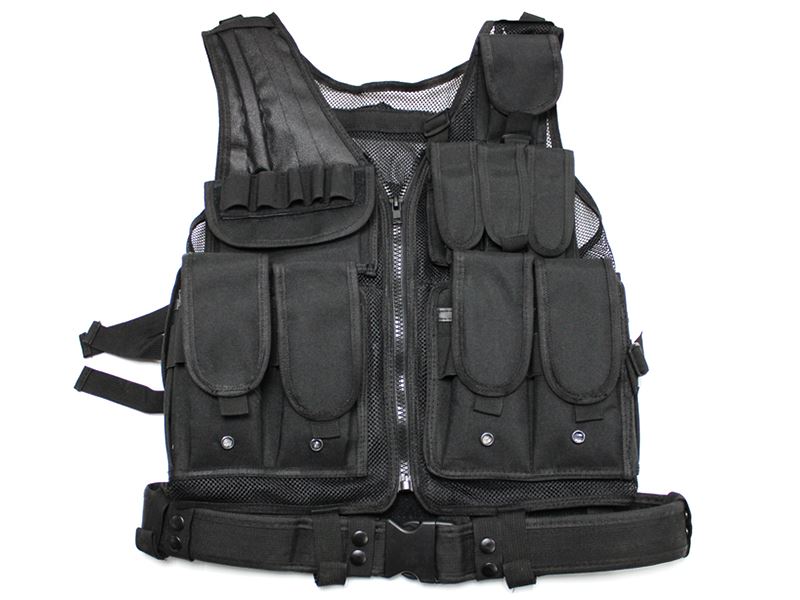 Big Foot Mesh Vest 600D (Black)