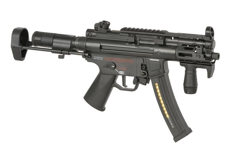 H&K MP5 RIS Full Metal AEG with Eshooter ETU GEN-2 (Umarex/Cyma - Black - CM041L)