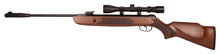 Kral Arms .22/5.5mm Devil Walnut Break-Barrel Air Rifle Combo Package w/ Scope, Bag & Pellets