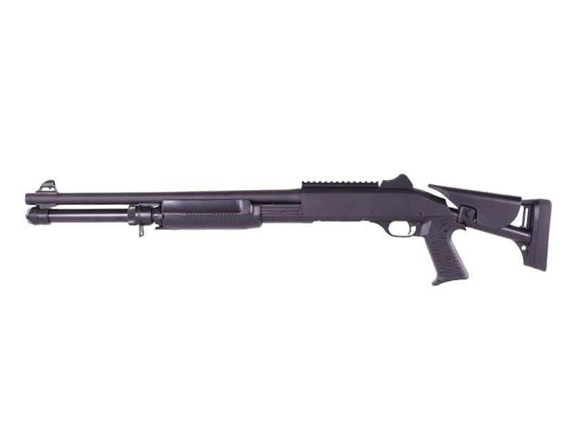 Cyma M1014 Tri-Barrel Shotgun (Tactical Stock - Black - CM373)