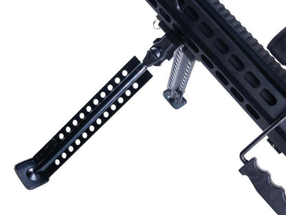 Barrett M82A1 Electric AEG Sniper Rifle with Hunter Scope and Bipod (Snow Wolf - Black - SW-02A)