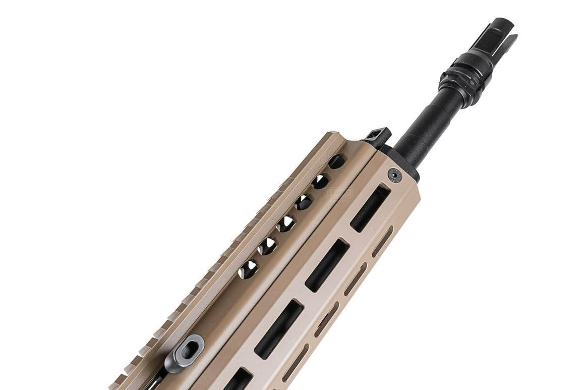 [Pre-Order] Double Eagle 13.7 DWS LUPUS w/ ACR Stock - Gas Blowback Rifle (MWS System / Steel Bolt - G108D-02 TAN)