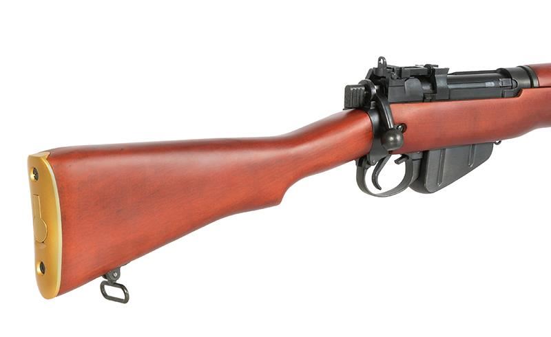 S&T Lee Enfield No.4 MkI SMLE Spring Rifle (Real Wood - STSPG19BRW)