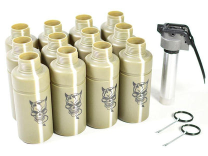 Hakkotsu Thunder Devil Grenade Complete Set (12pcs - TB-12F)
