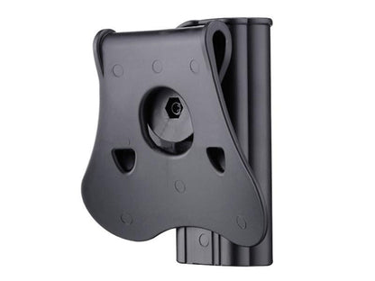 Amomax ROT360 Series Holster for Series 19 Pistol (Polymer - Left - Black)