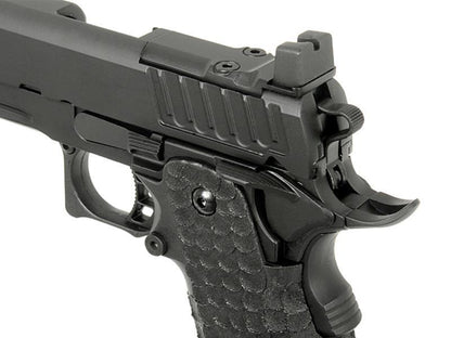 Army Custom Hi Cappa  Gas Blowback Pistol (R604 - Black)