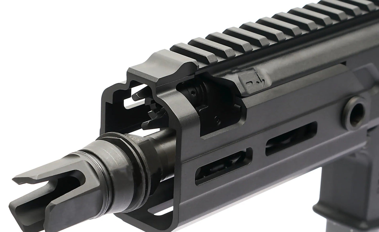 AA/APFG MCX Rattler SOCOME PDW Style Gas Blowback Rifle (Black)