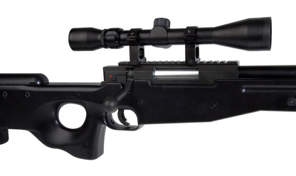 Saigo Defense L96 Sniper Rifle with Hunter Scope and Bipod (Black)