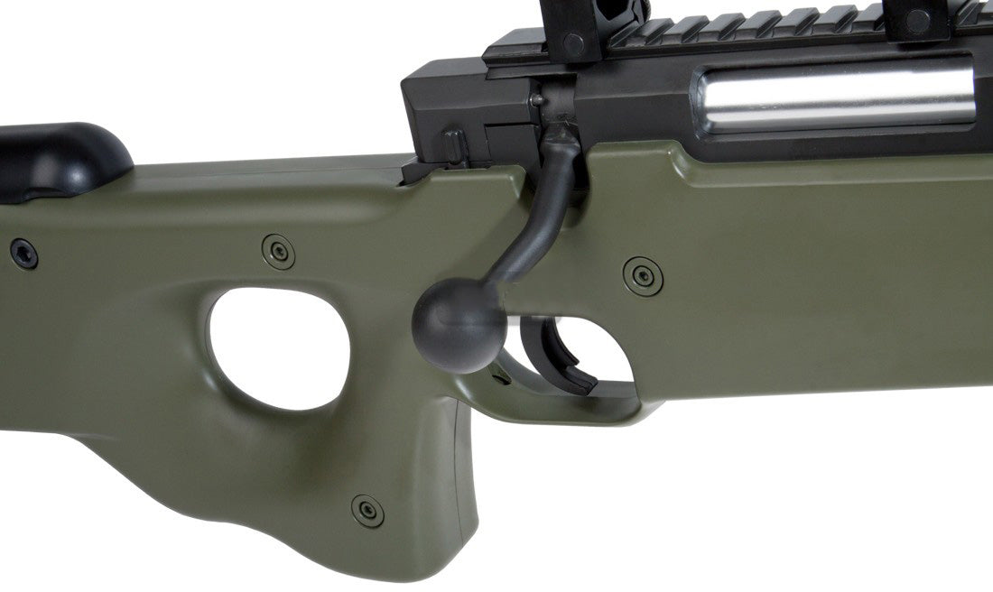 Saigo Defense L96 Sniper Rifle with Hunter Scope and Bipod (OD)