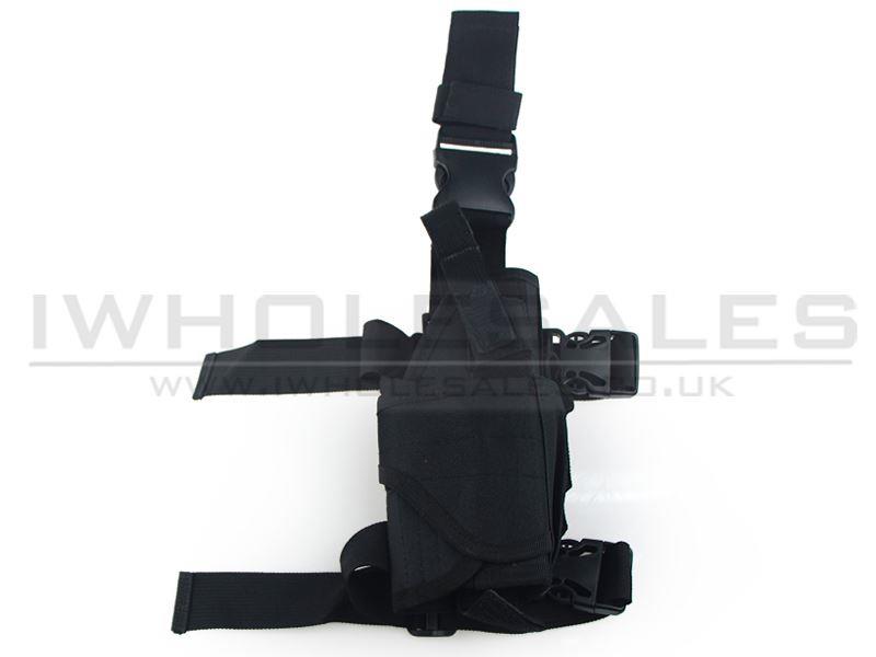 WoSport Universal Tornado Pistol Holster (Left - Black)