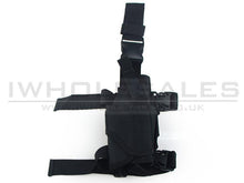 WoSport Universal Tornado Pistol Holster (Left - Black)