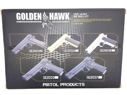 Golden Hawk 1911 Series Pistol (1:1 Scale - Polymer - Black)