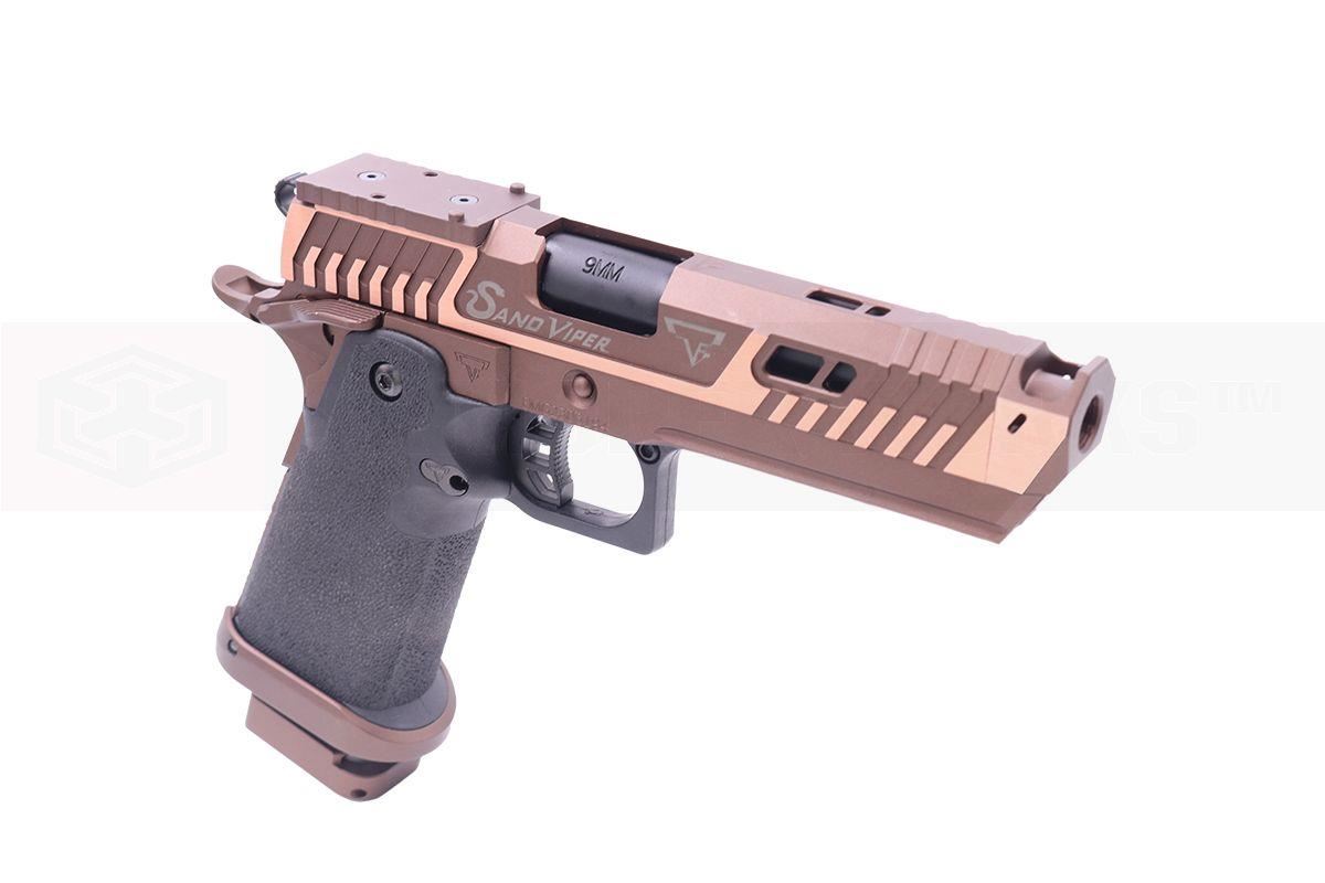 TTI x EMG 2011 Sand Viper Co2 Blowback Pistol (TT-SV0100-AG)