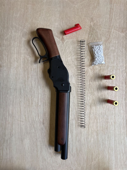 [Boneyard] S&T M1887 Real Wood Gas Shotgun (STGS07S) - Disassembled / in pieces - missing parts unknown