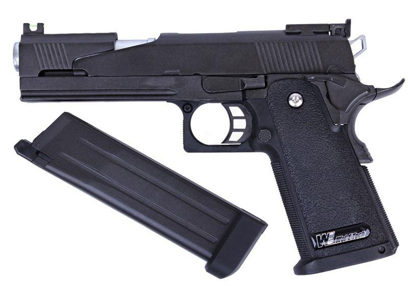 WE 5.1 Dragon Gas Blowback Pistol (Black)