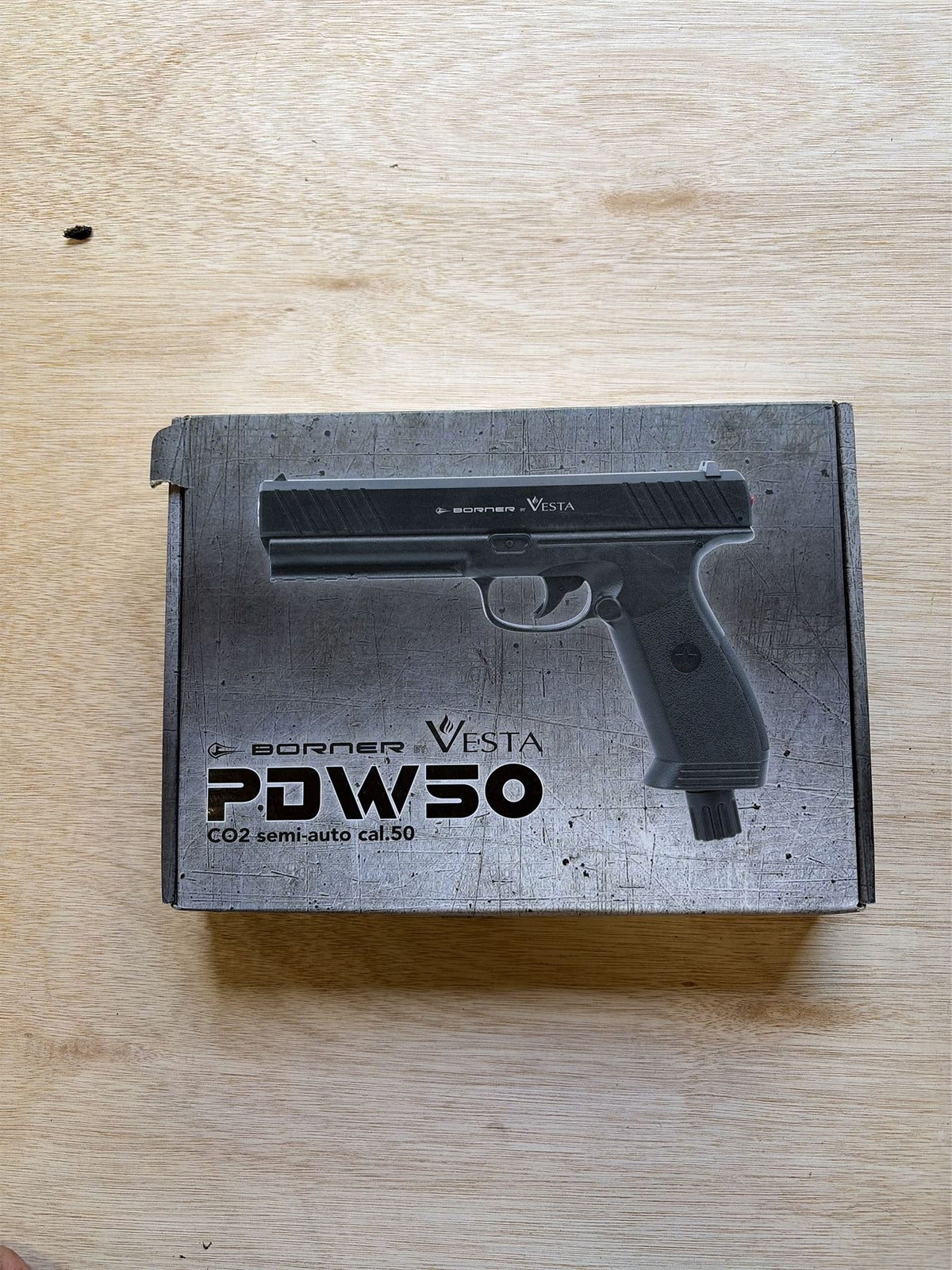 [Boneyard] Borner PDW50 .50 Cal CO2 Pistol - Used condition - Fault unknown