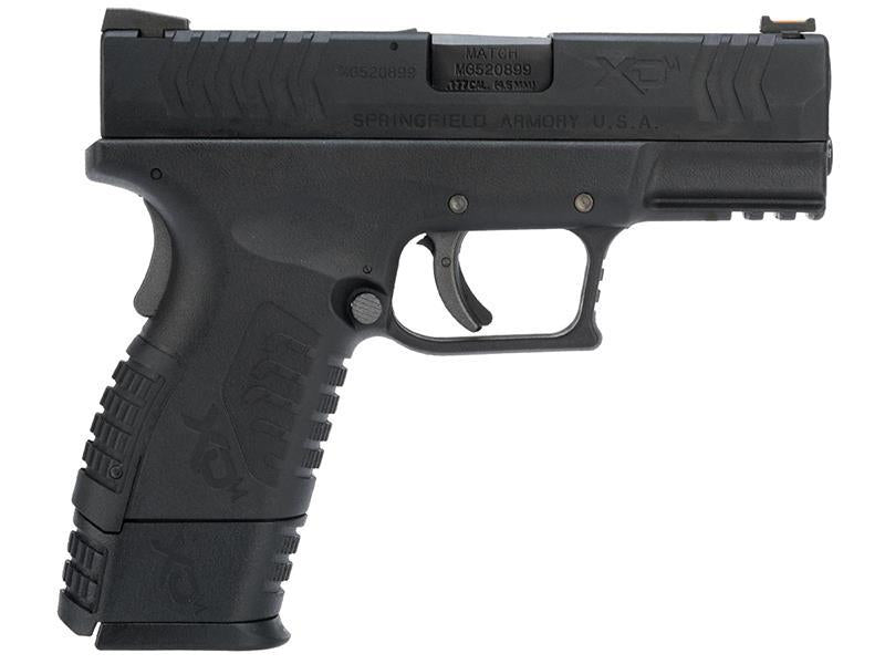 Springfield Armory 3.8 XDM .177/4.5mm CO2 Blowback Air Pistol (Full Metal - Reel Feel Recoil - Black - SA-XDM38CBB4-B)