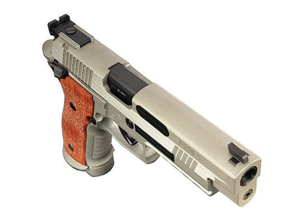 Sig Sauer X-Five Hairline BAX Co2 Blowback Pistol (Silver - Cybergun - 280549)