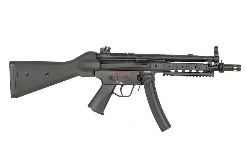 H&K MP5A4 RIS Full Metal AEG with Eshooter ETU GEN-2 (Umarex/Cyma - Black - CM041B)