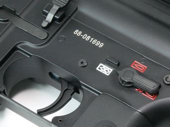 LayLax First Factory Anti-Rotation Trigger Lock Pin for TM HK416D NGRS - Black