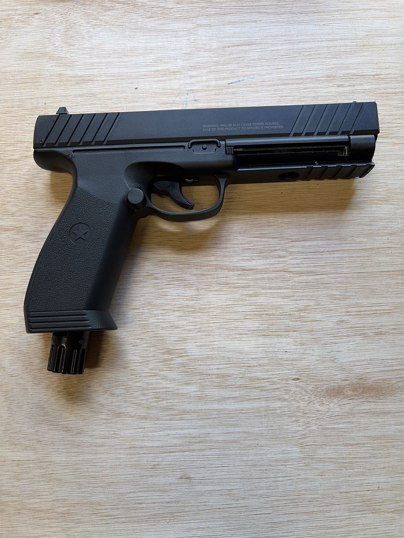 [Boneyard] Borner PDW50 .50 Cal CO2 Pistol - Used condition - Fault unknown