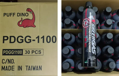 Puff Dino - Green Gas - 600ml (Classic - DGG-1100)
