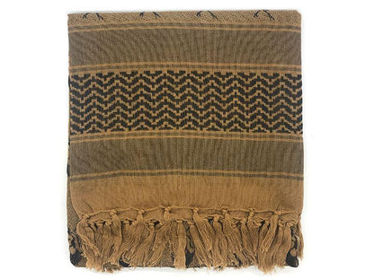 ACM Pro. Arabic Scarf (Black/Tan)
