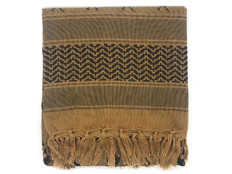 ACM Pro. Arabic Scarf (Black/Tan)