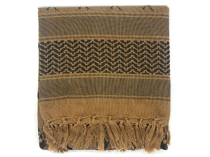 ACM Pro. Arabic Scarf (Black/Tan)