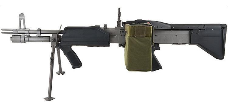 A&K MK43 Full Metal  with Drum Magazine (AK-249-MK43)