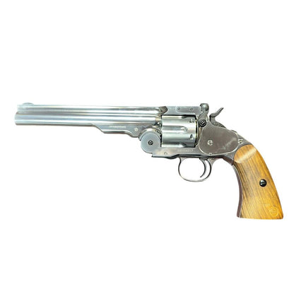 Borner Schofield Co2 Revolver (4.5mm/.177 - BB and Pellet - Silver)