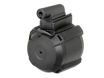 Battleaxe M870 Shotgun to M4 Drum Magazine for M870 Shotguns (Black)