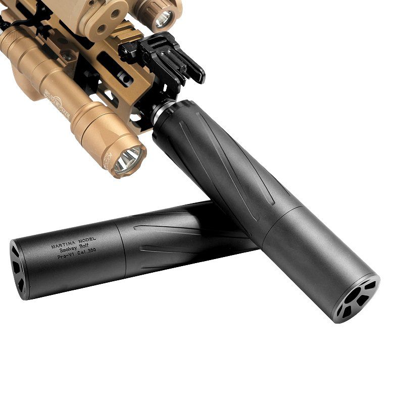 Martina Smokey Wolf Pro Suppressor - Airsoft Tracer, Muzzle Flash & Smoke Generator (103023)