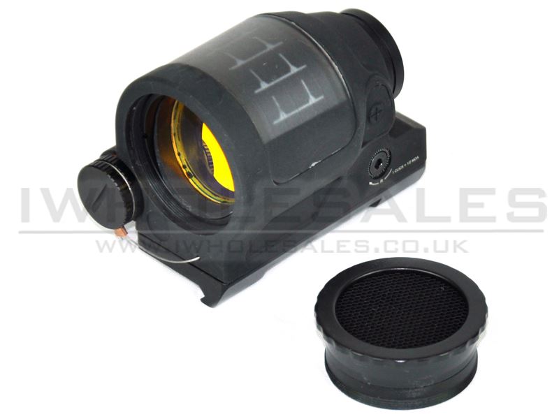 ACM Tactical Solar Power SRS Red Dot Scope 1.75 MOA QD Mount with Kill Flash (Black)