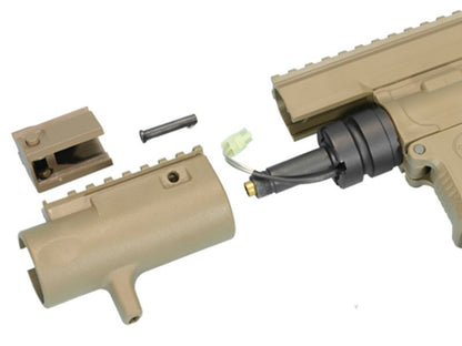 Ares Amoeba Handguard with RIS Rail (Tan)