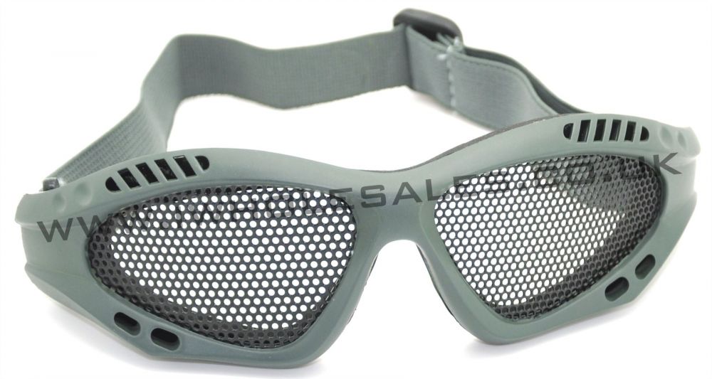 Olive Mesh Glasses