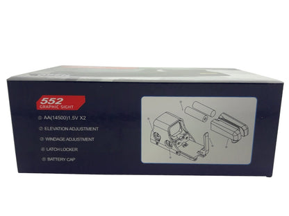 ACM 552 Scope with Red and Green Holographic Sight (Color Box - Tan)